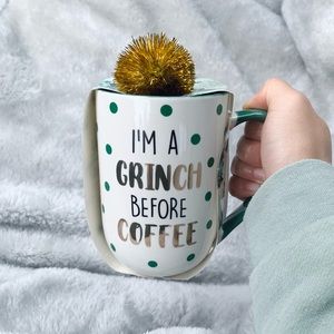 Christmas Mug - “I’m a Grinch Before Coffee” Mug | Brand New